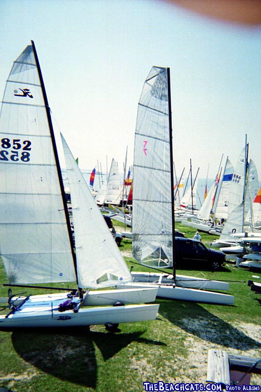 Hobie 20 and Randy Smyth's 18HT