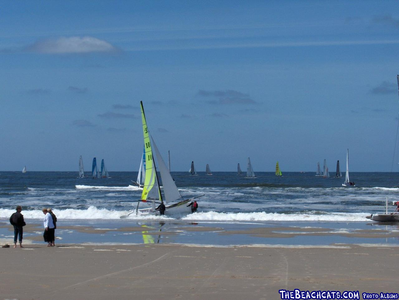 First day of Texel Dutch Open...