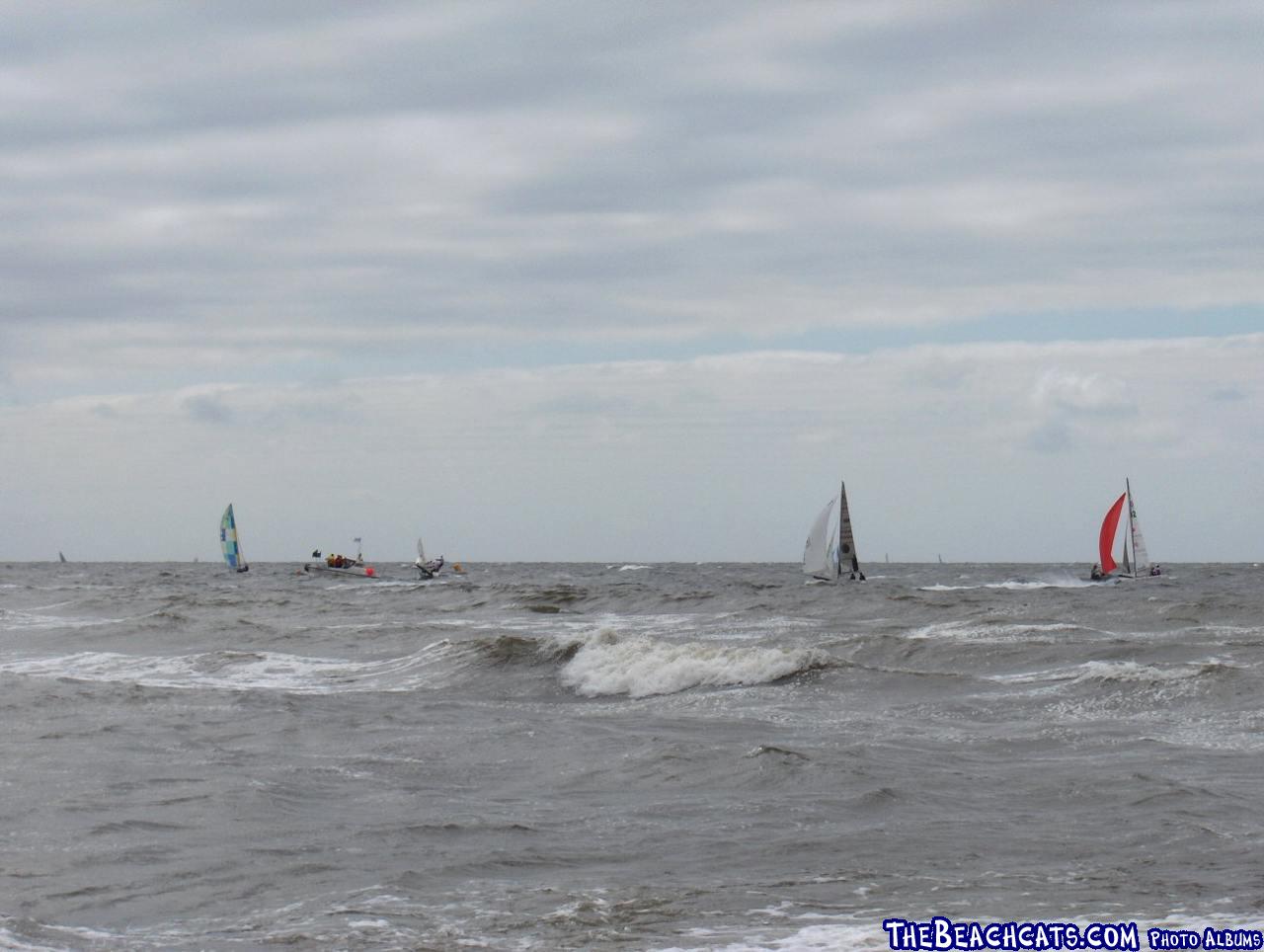 Finish of the 1st Pro-Am race