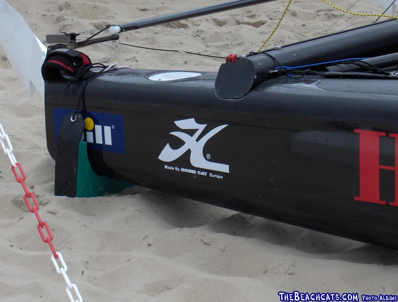 Interesting sticker, Hobie obviously posesses the facilities to build all-carbon hulls and parts.