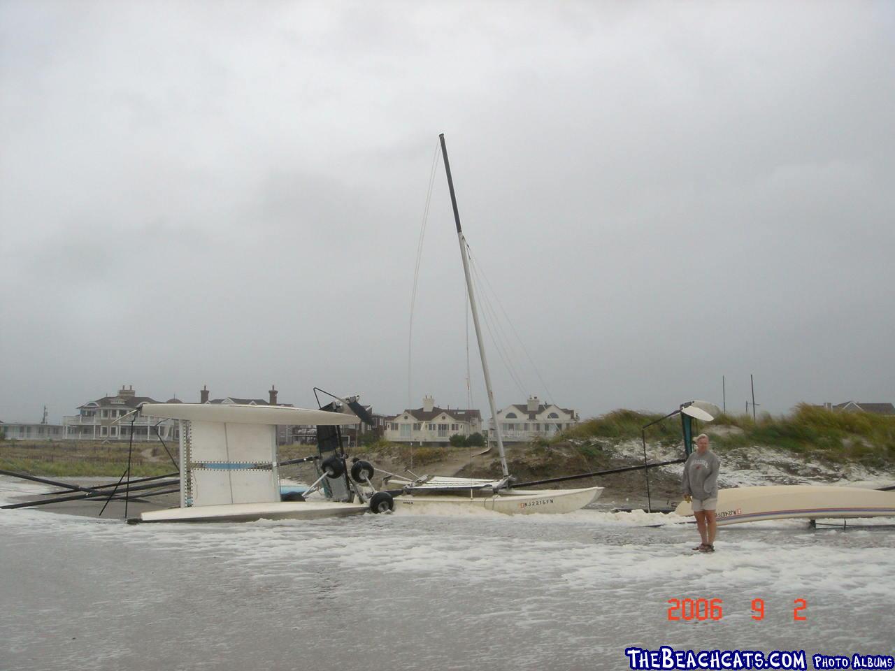 Tropical Storm Ernesto 9/2/06  Ocean City, NJ