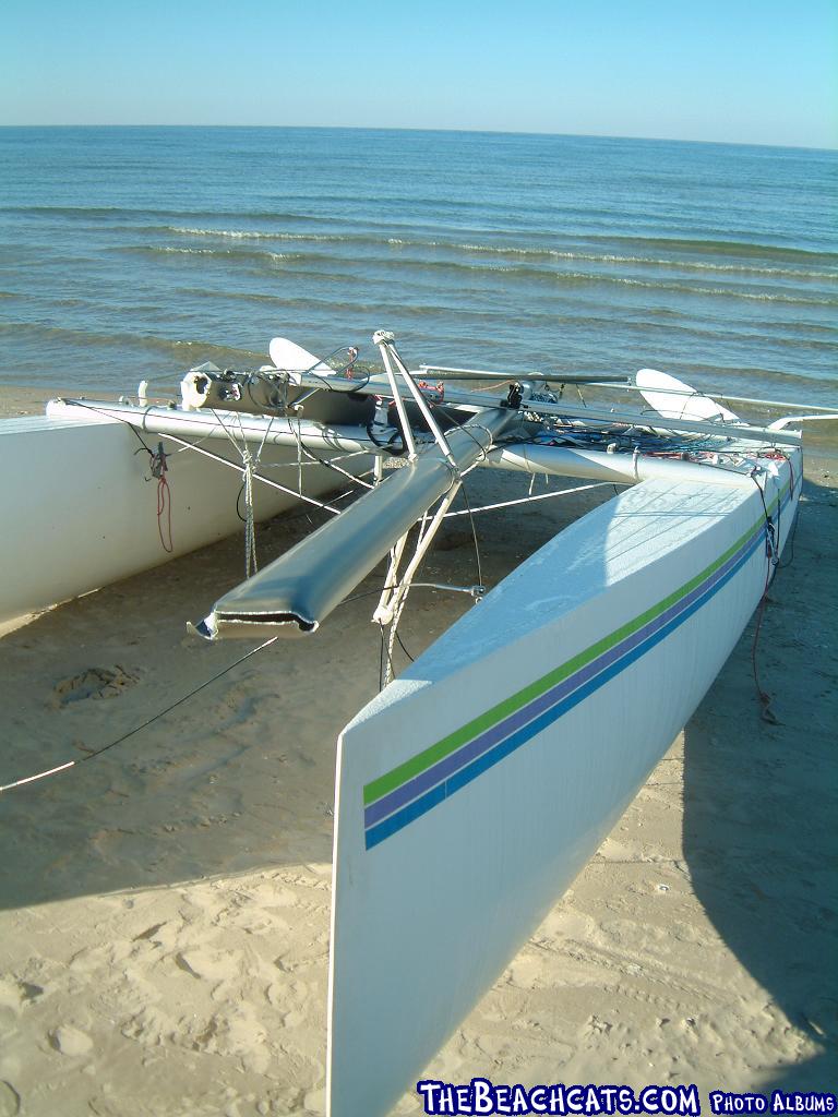 Rough day on calm Lake Ontario water