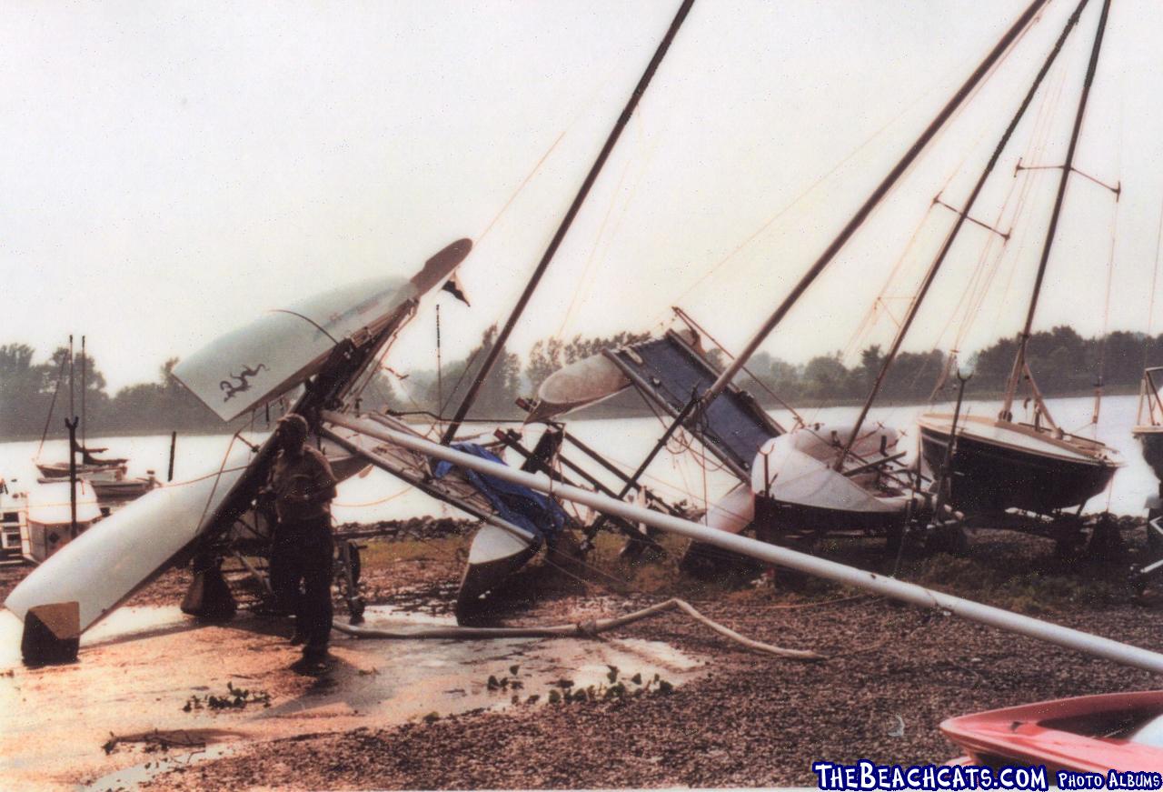 Local storm august 2002 - DeMezy club, Boucherville, Quebec, Canada