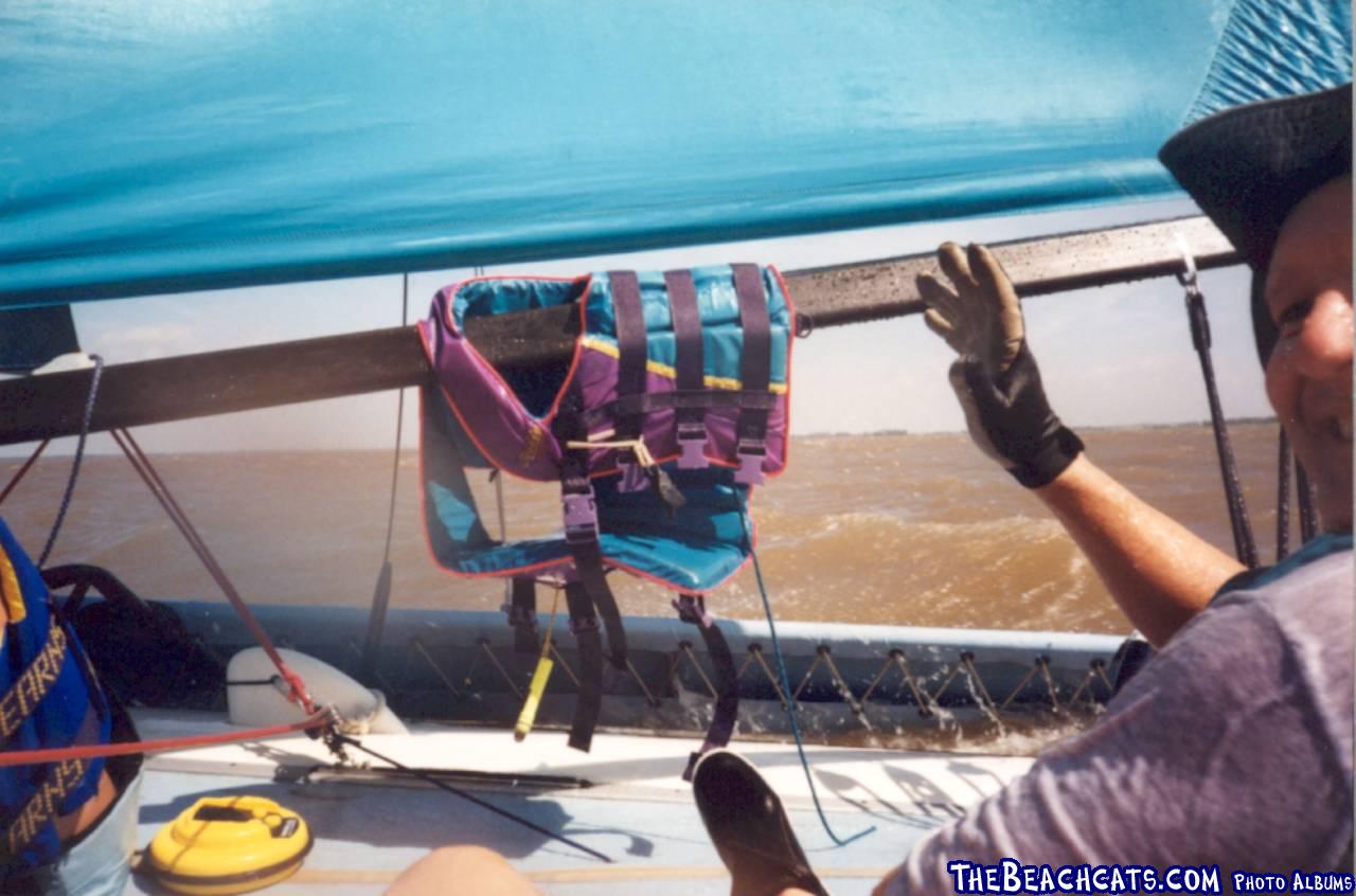 Paul with Hobie 18M Wing Collapse, KS