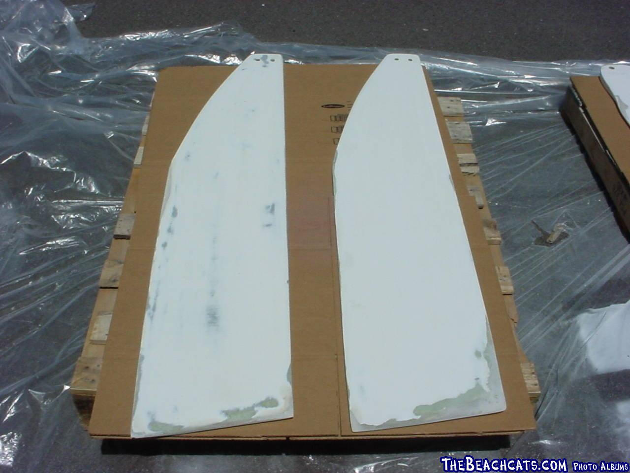 Dagger Boards before-

the leading edges and trailing edges of the dagger boards where damaged before I bought the boat so I f