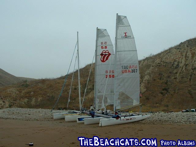 Boats prepare to depart