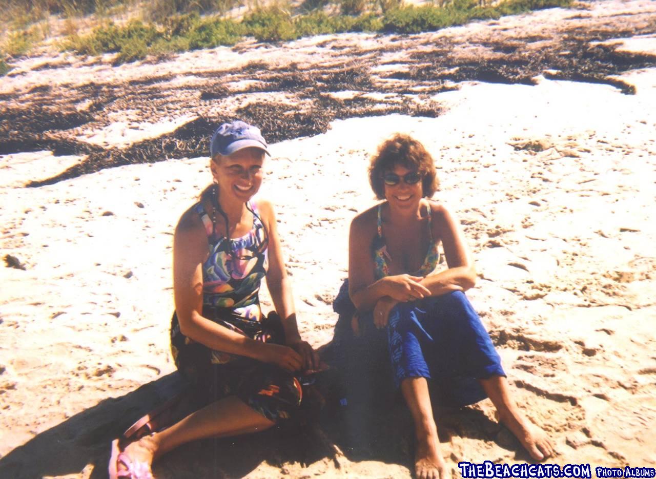 Beach Babes Bev and Sherrie