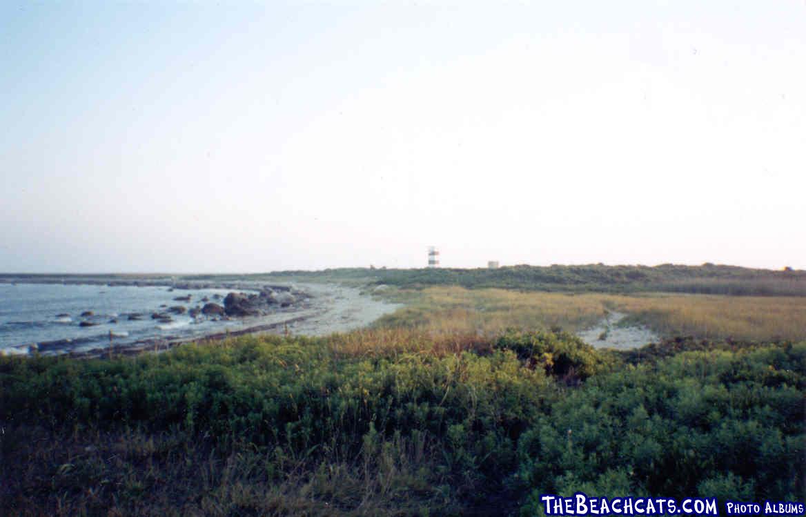 Looking towards the Tower, Gooseberry Neck