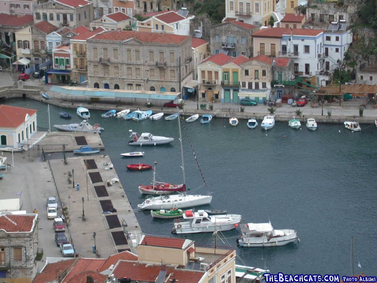 Symi island-Harbor