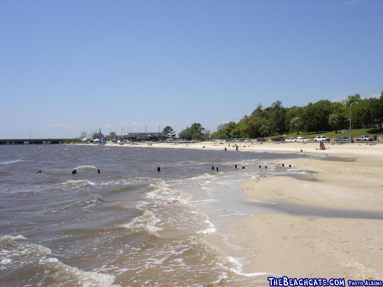 Wide Shot of OSYC beach