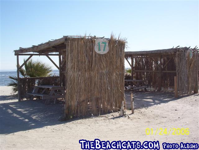 Camp on the beach