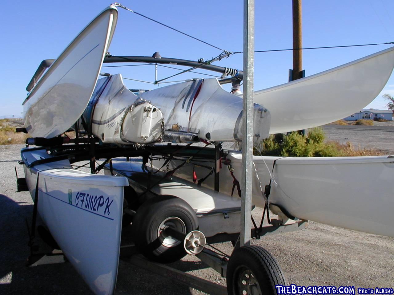 front view of the frankenstien trailer