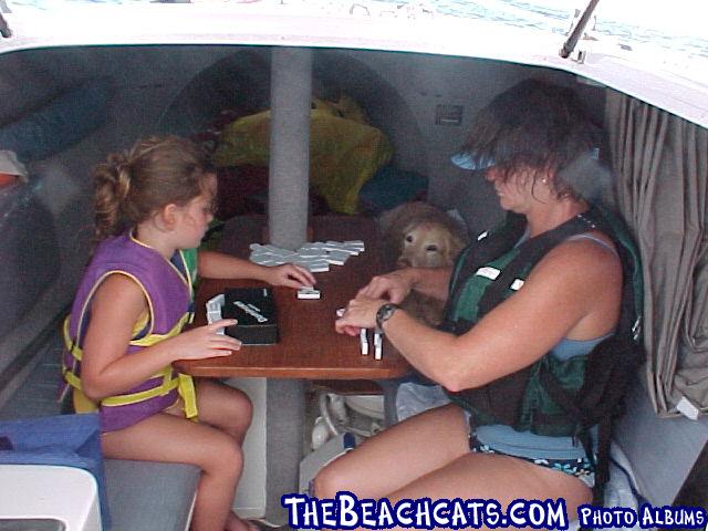 Dominoes at 10 knots.