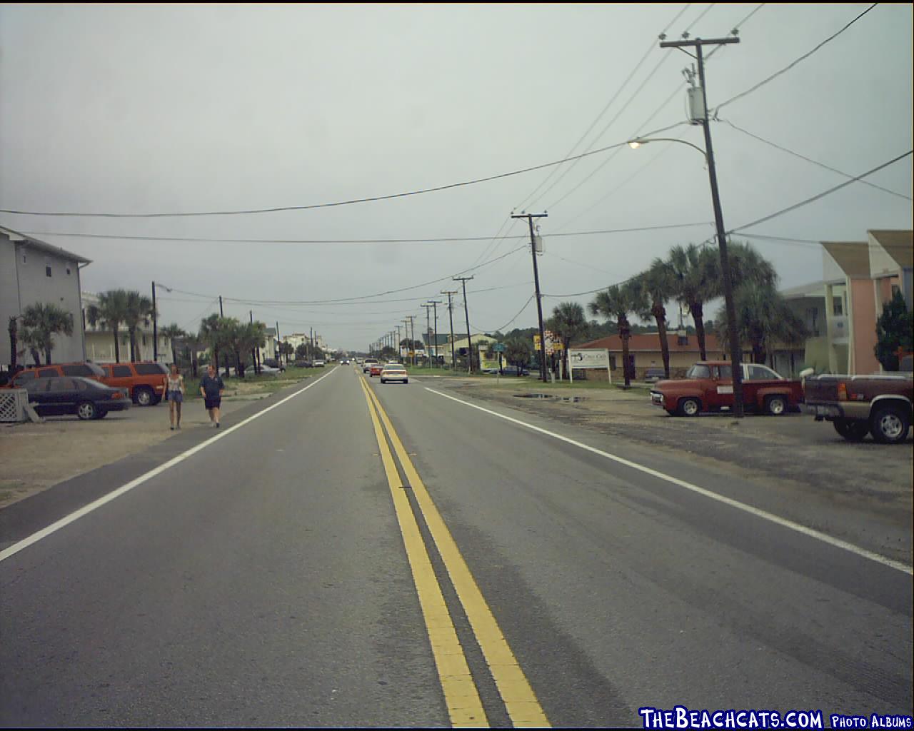 Looking West on Highway 98