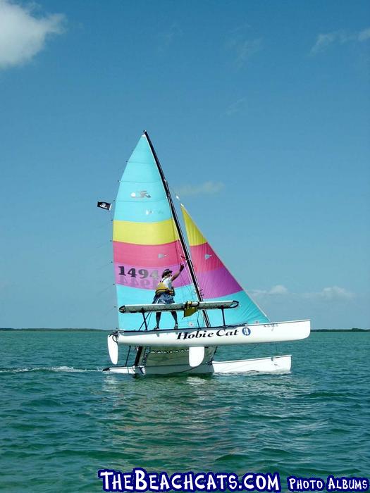 PAUL HI Flying HOBIE 18M - Key Largo 2003