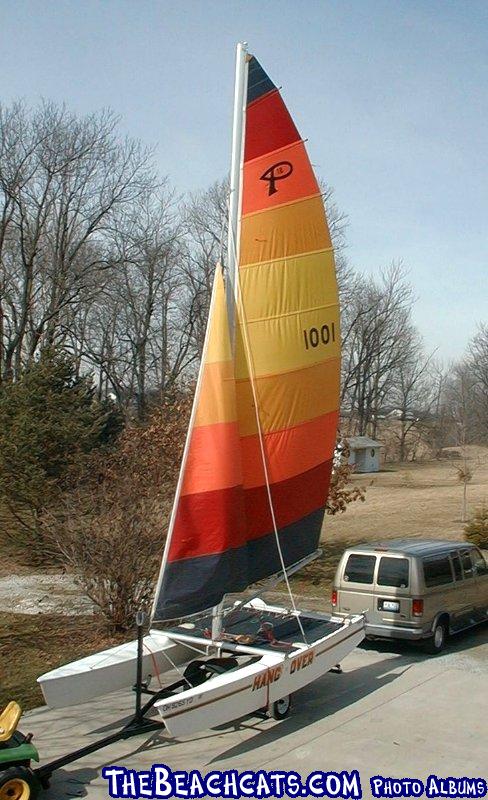 Original logo and sails