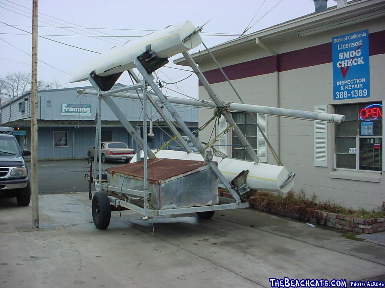 Galvanized tilt Trailer