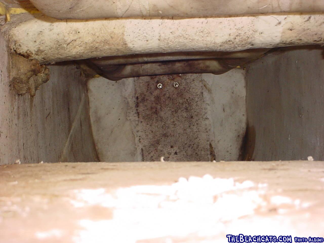 Looking aft at the transom. In this pic you can see the cross beam seat.  The camera is resting on the styrofoam