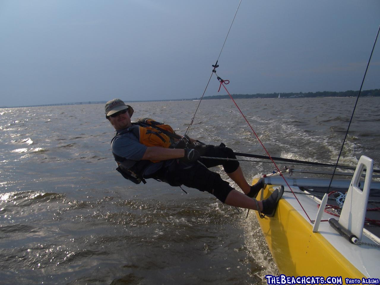 John Suprenaut at the helm.