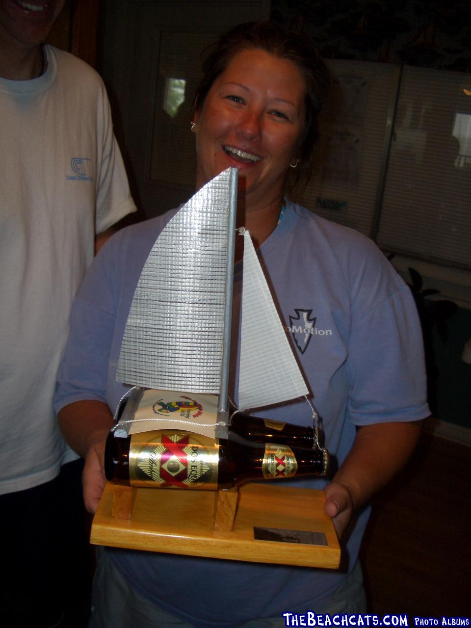 The Slip to Ship Trophy.  Way to go Tami