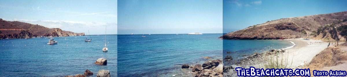 Cat Beach at Catalina's Isthmus "Twin Harbors"