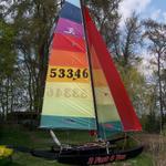 !!!!!!!GERMAN HOBIE 16 WITH SPI KIT!!!!!IT`S A ROCKET:::::