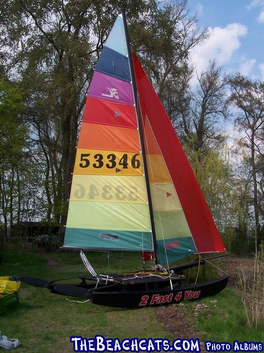 !!!!!!!GERMAN HOBIE 16 WITH SPI KIT!!!!!IT`S A ROCKET:::::