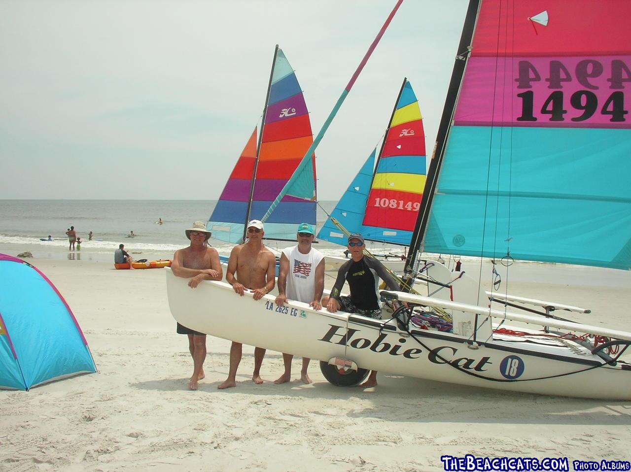 2005 JAX Beach - Walter Mike Rick & Paul