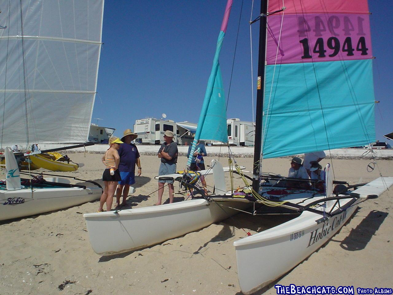 Puerto Penasco, MEXICO - Hobie Alter Jr. & PAUL's HOBIE 18SE