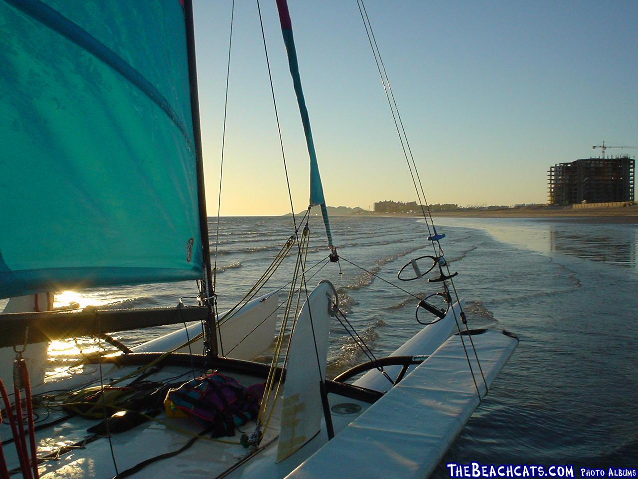 Puerto Penasco, MEXICO - Paul's Hobie 18SE