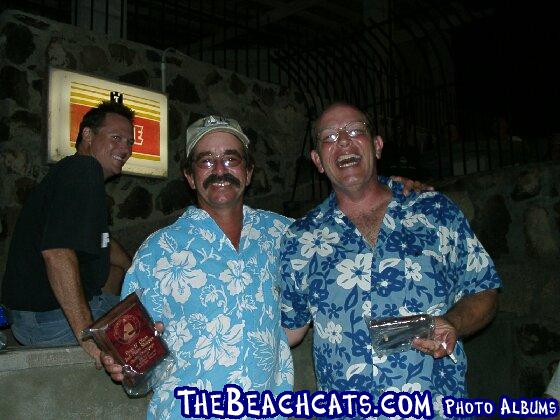 Terry on the Left and my crew Jim Hurley. 3rd place "Cholla Challenge" Spring 2002