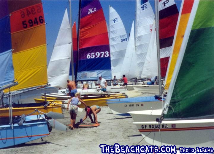 An average weekend day at Long Beach Claremont Ramp - August 1988 -
"These were the days"