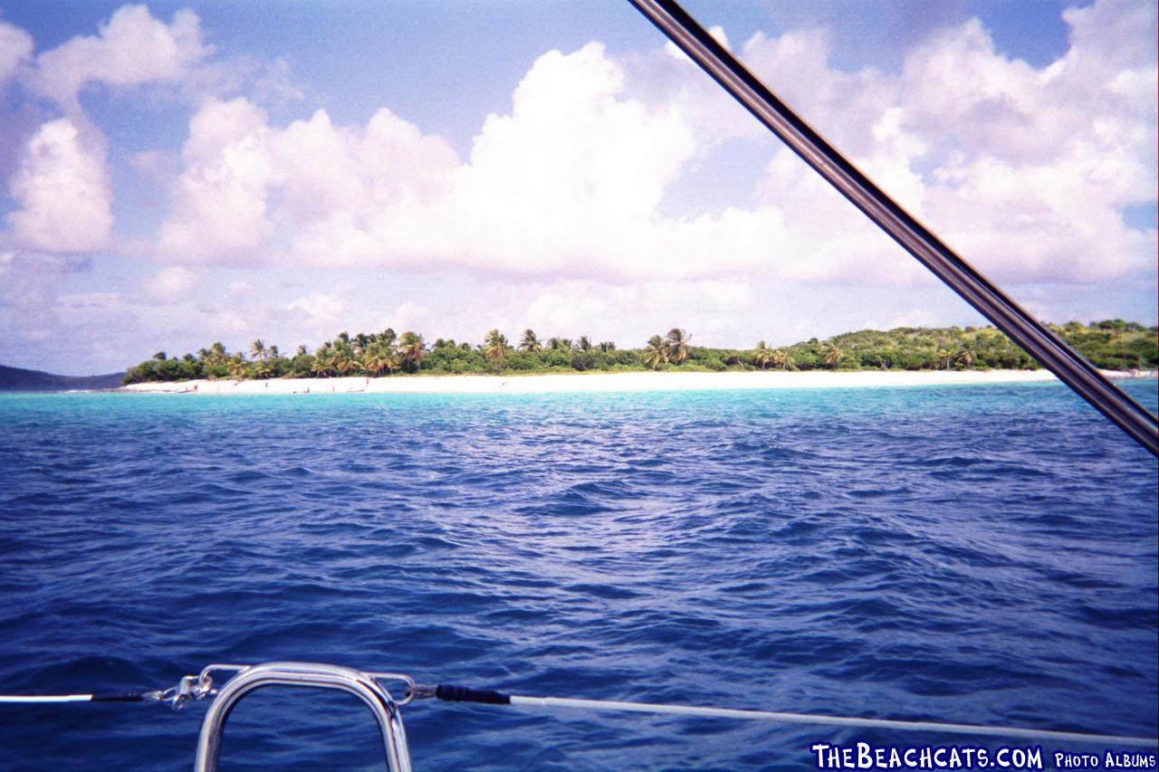 sailing past sandy Cay 2