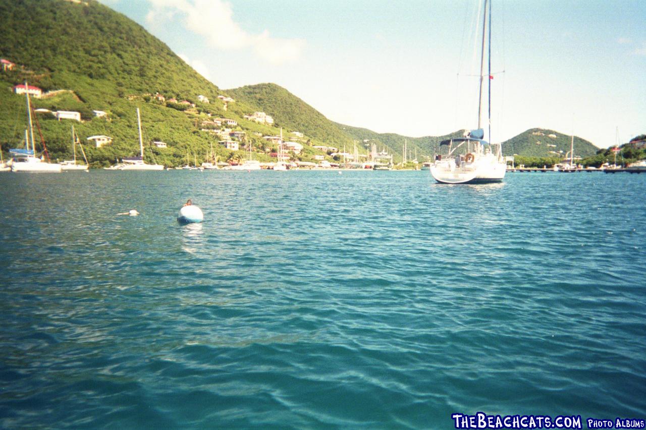 mooring at Sopers Hole