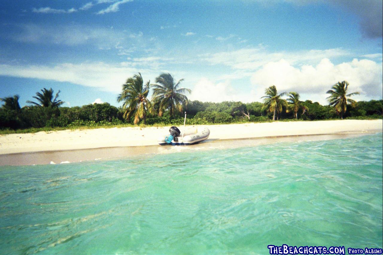 dink on sandy Cay