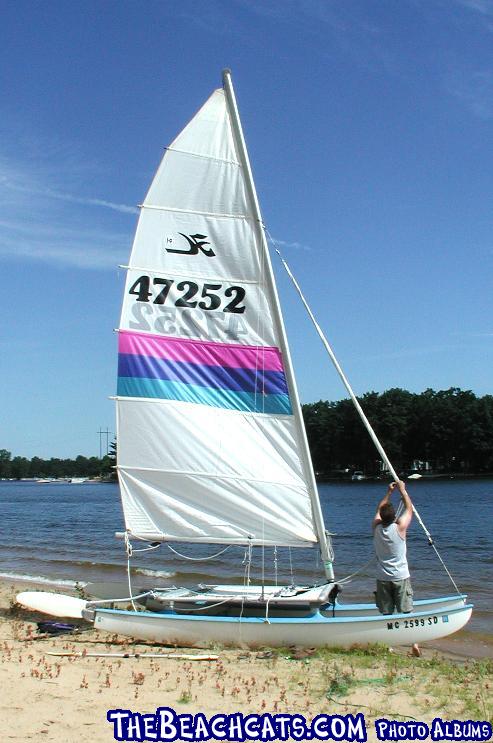 1976 Hobie 14T with Roller Furling