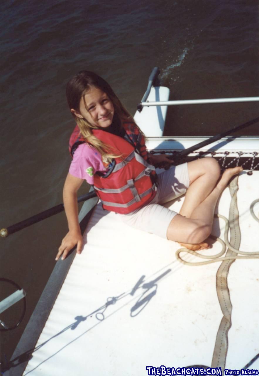 Young Skipper of Hobie 16