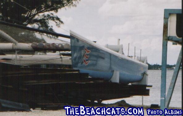 Stars & Stripes in dry dock, Fort Myers,Fl 10/03.