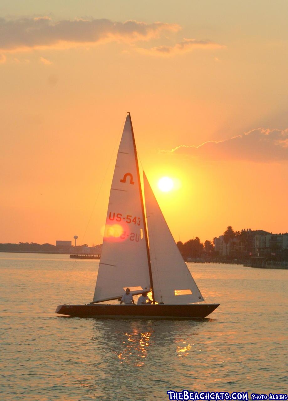 Sailing into the Setting Sun