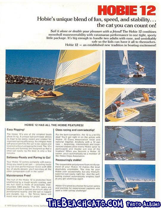 Hobie Monocat Brochure Page 2