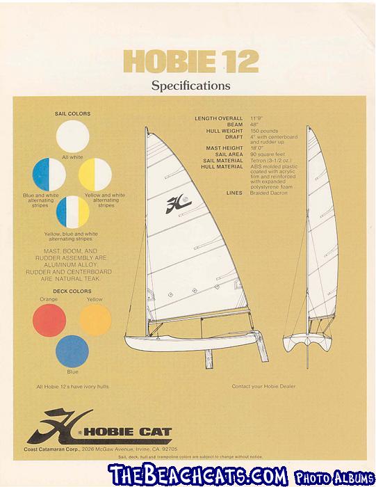 Hobie Monocat Brochure Page 4