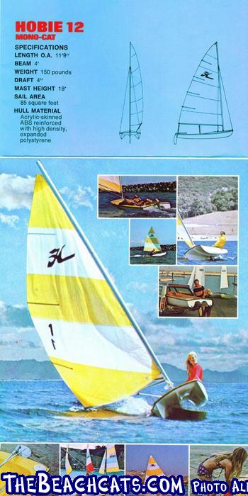 1973 Hobie 12 Monocat Colors