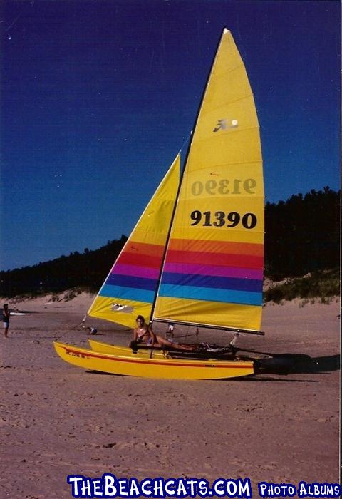 1988 Hobie 16 Sunburst, Charles Mears State Park MI