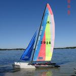 Hobie Sport 17, Gun Lake Michigan