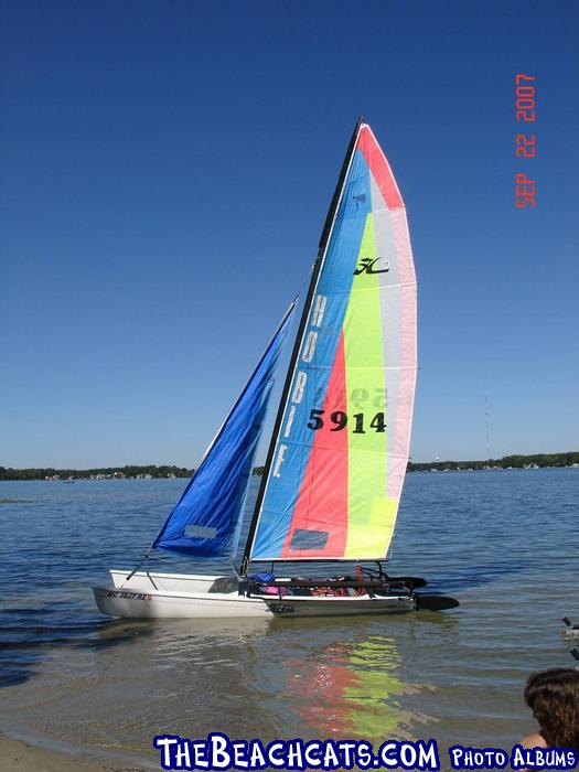 Hobie Sport 17, Gun Lake Michigan