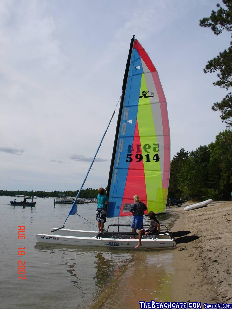 2000 Hobie Sport 17, Higgins Lake MI