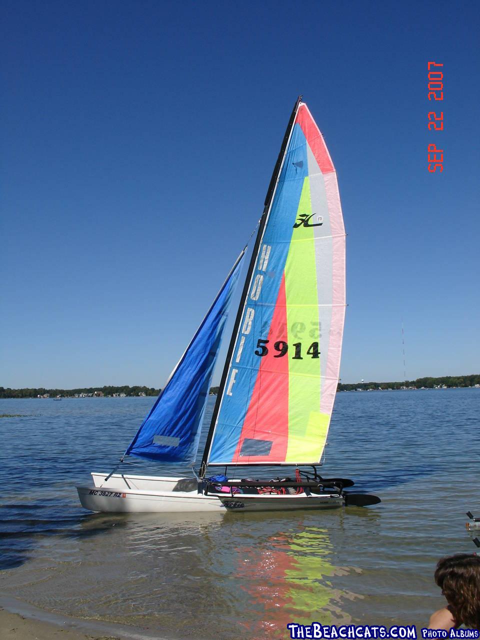 Hobie Sport 17, Gun Lake Michigan