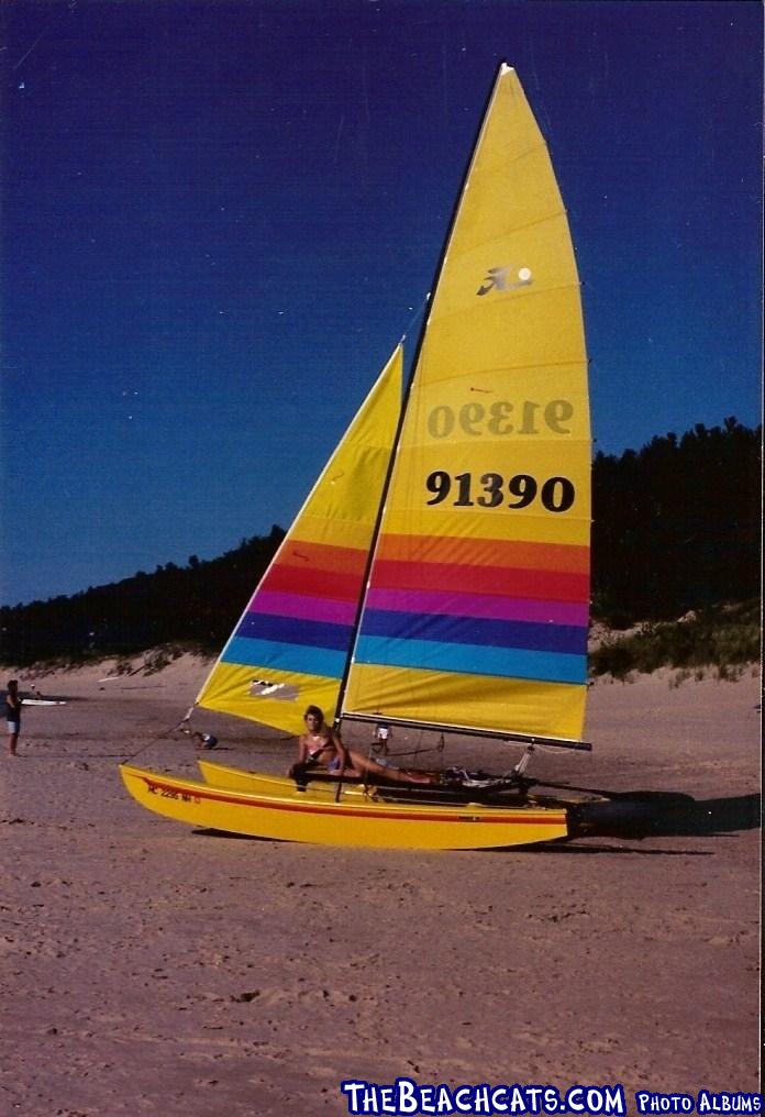 1988 Hobie 16 Sunburst, Charles Mears State Park MI