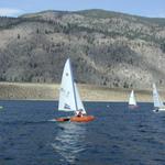 JOHN ZUPAN of Osoyoos, trying to find his way to the frist mark.