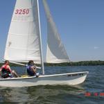 20 mph wind at Gun Lake